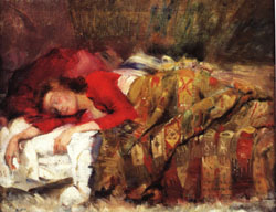 Young Woman Sleeping